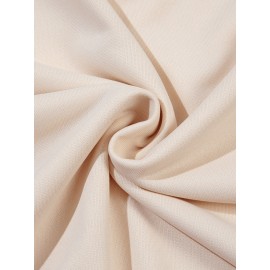 Plus Size Women's Loose Fit Long Sleeve Sweatshirt - Geometric Pattern Round Neck Casual Pullover, All-Season Soft Breathable Fabric, Machine Washable for Everyday Comfort, Comfortable Clothing, Playful Design, Easy Care Material